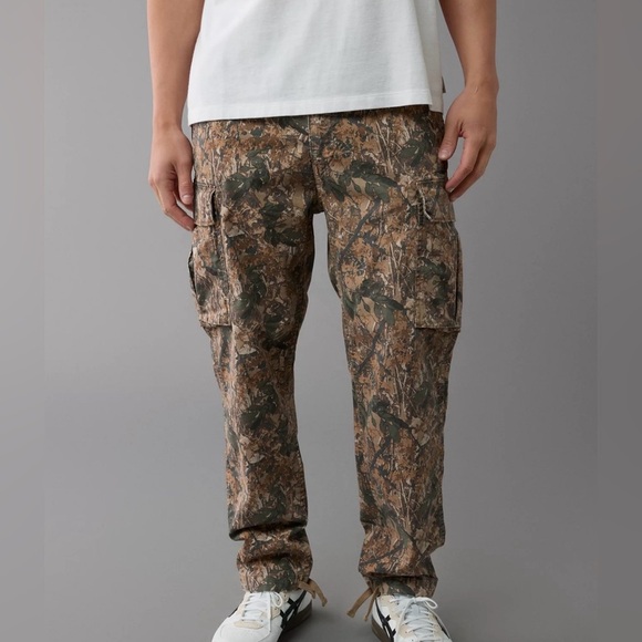 AMERICAN EAGLE FLEX Camouflage Cargo Pants - Picture 1 of 10